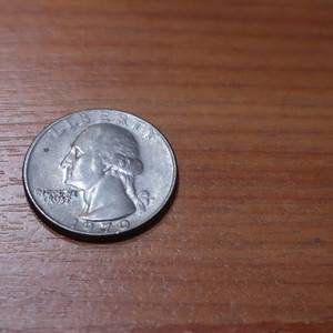 Liberty Quarter Dollar 1970 USA